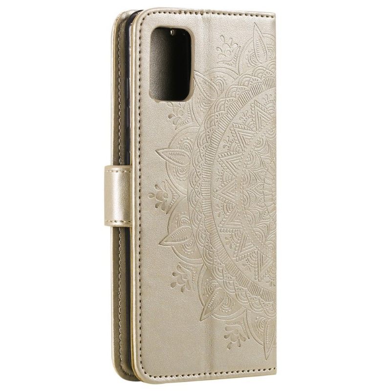 Flip Case voor Samsung Galaxy A51 5G Reliëf-mandala