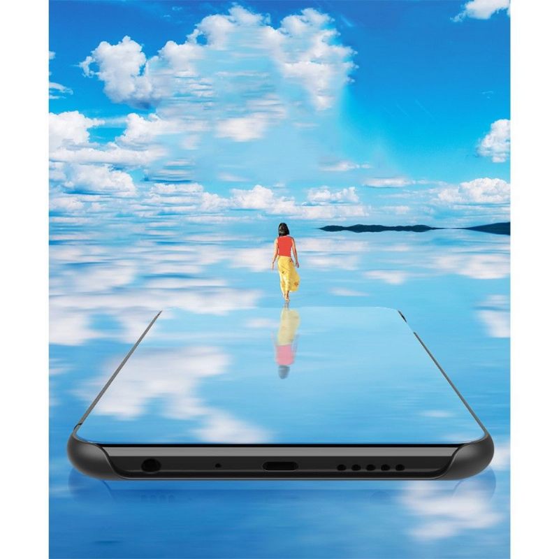 Hoesje voor Samsung Galaxy A51 5G Folio-hoesje Spiegeleffect