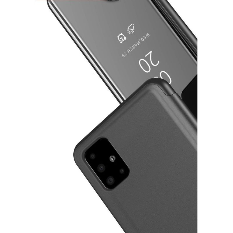 Hoesje voor Samsung Galaxy A51 5G Folio-hoesje Spiegeleffect