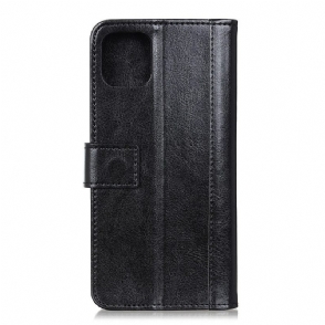 Leren Hoesje voor Samsung Galaxy A51 5G Bescherming Leerstijl Met Studs