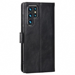 Samsung Galaxy S22 Ultra 5G Case Folding Flap Card Holder