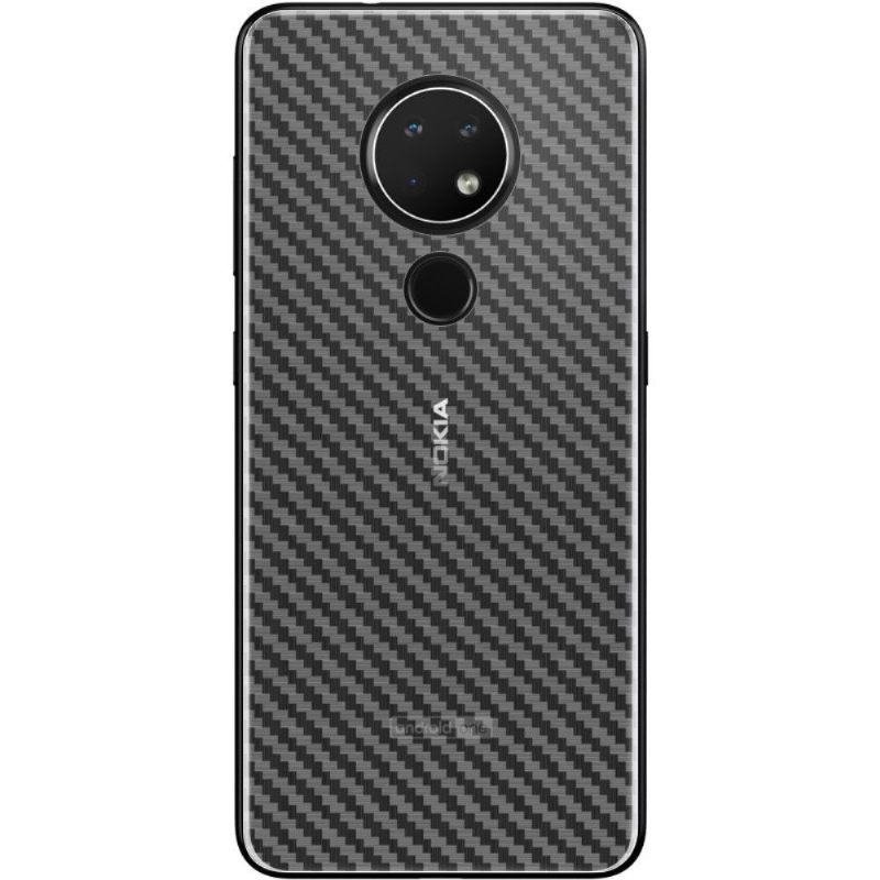 Carbon Achterste Films Voor Nokia 7.2 (2 Stuks)
