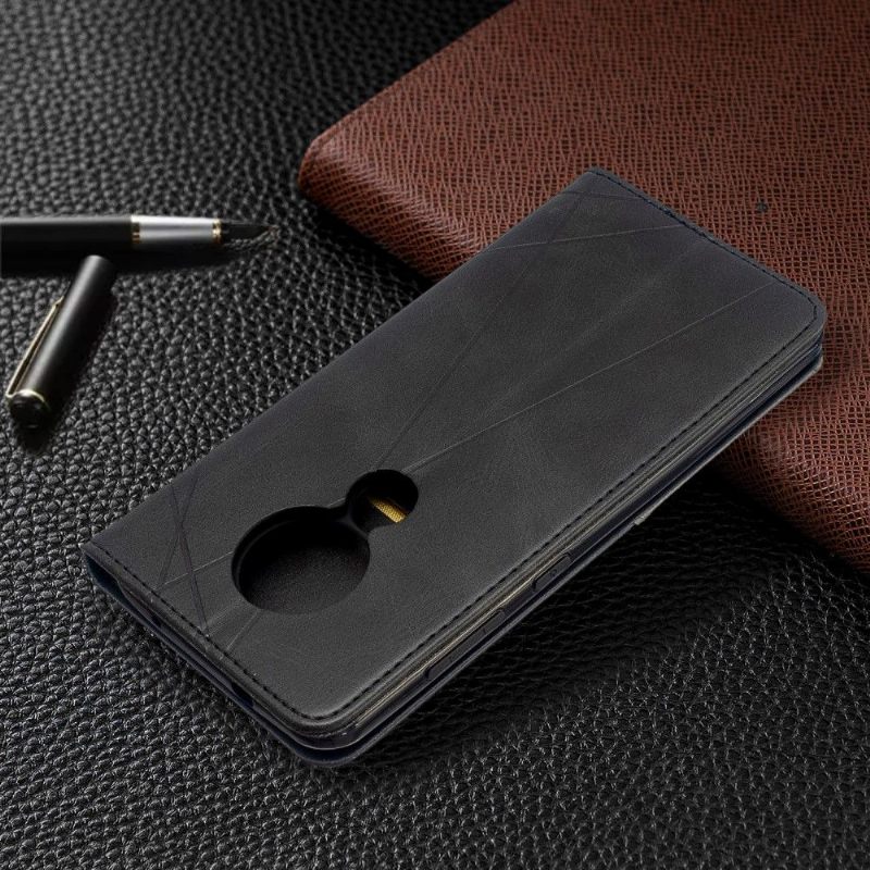 Leren Hoesje voor Nokia 7.2 Célinia Leder Effect Kaarthouder