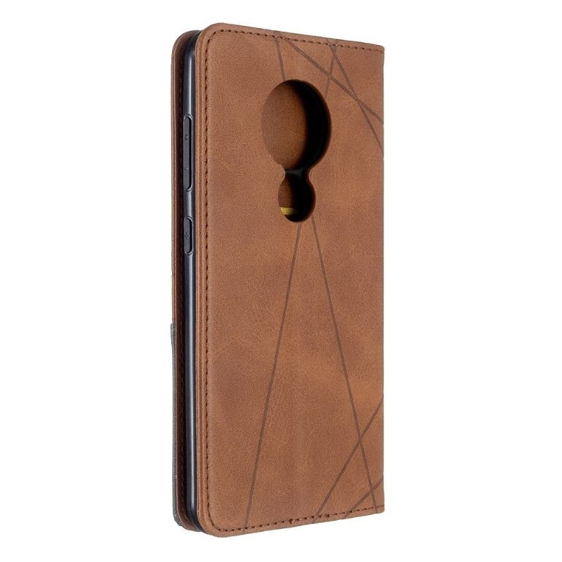 Leren Hoesje voor Nokia 7.2 Célinia Leder Effect Kaarthouder