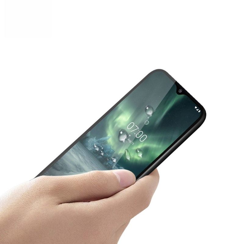 Nokia 7.2 Schermbeschermer Van Gehard Glas Op Volledige Grootte