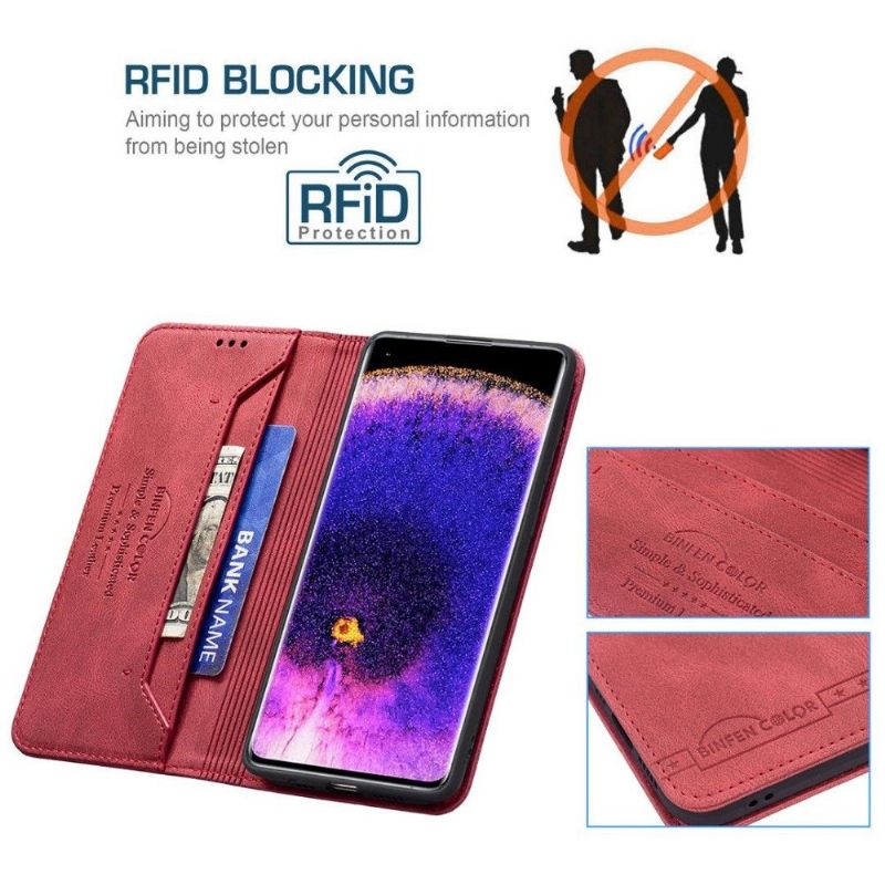 Folio-hoesje voor Oppo Reno 7 Binfen Flip Series-5