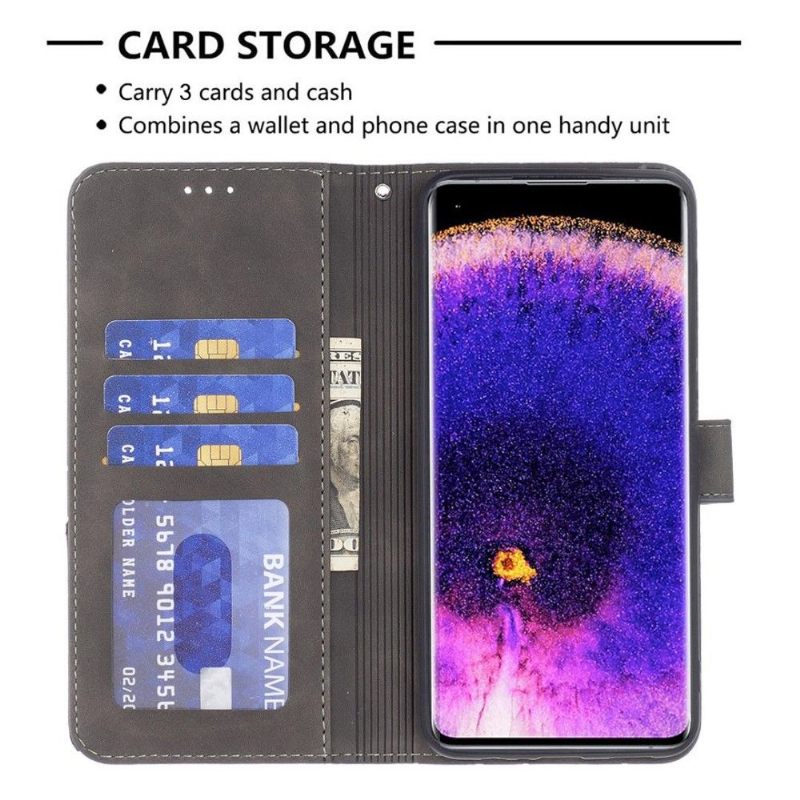 Folio-hoesje voor Oppo Reno 7 Binfen Magnetische Serie-2