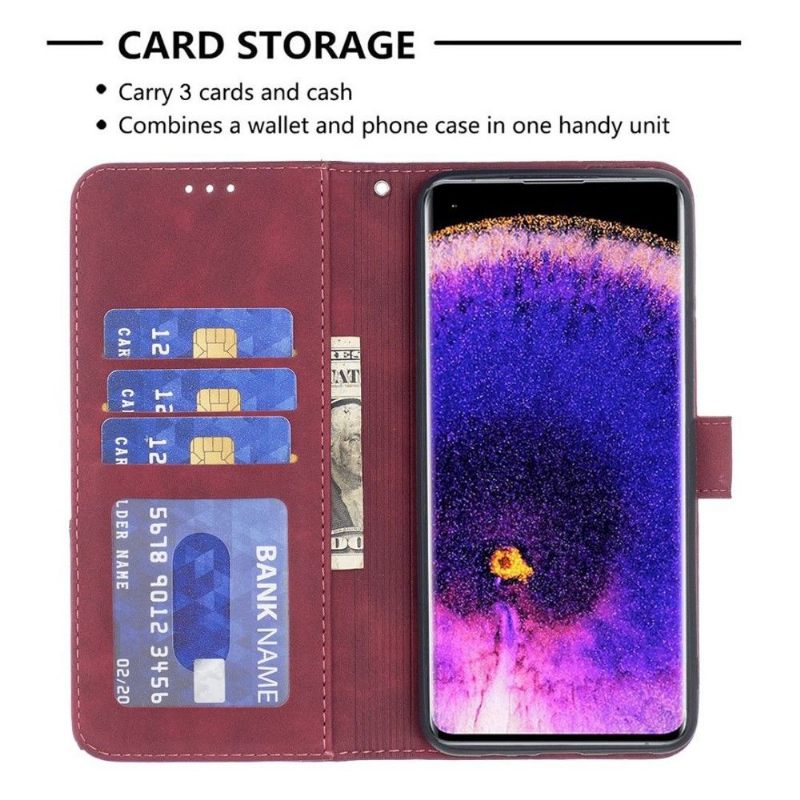 Folio-hoesje voor Oppo Reno 7 Binfen Magnetische Serie-2