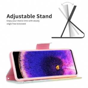 Folio-hoesje voor Oppo Reno 7 Quill En Citaat
