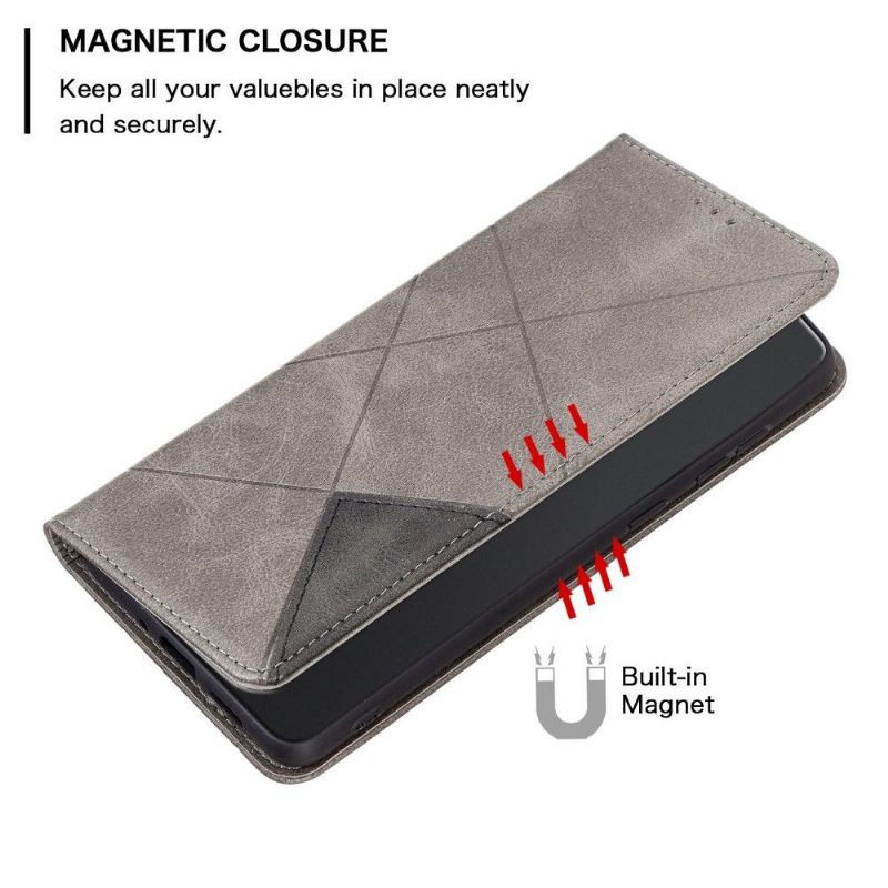 Leren Hoesje voor Oppo Reno 7 Bescherming Binfen Style Leather Series-1