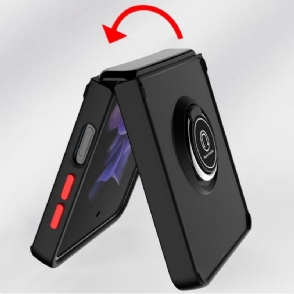 Hoesje voor Samsung Galaxy Z Flip 3 5G Folio-hoesje Ring Met Gekleurde Knoppen