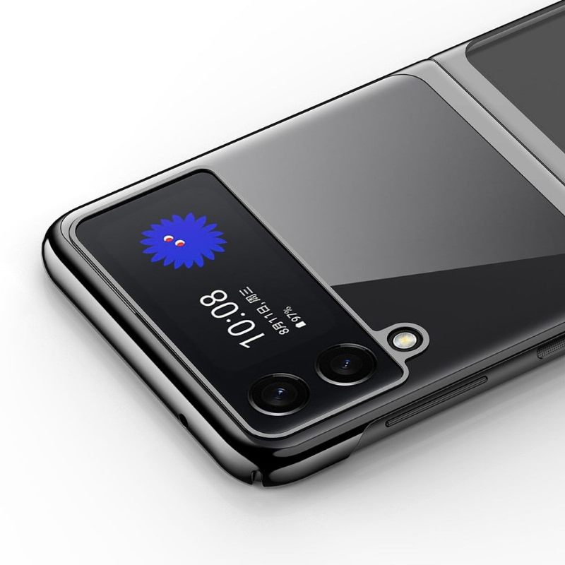 Hoesje voor Samsung Galaxy Z Flip 3 5G Gekleurde Randen Wissen