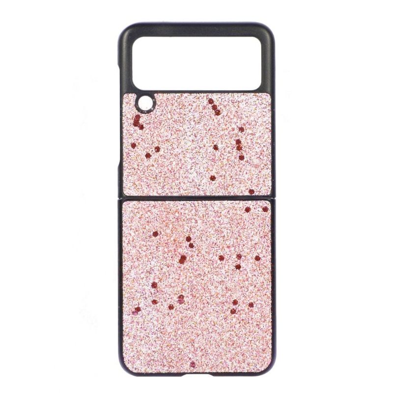 Hoesje voor Samsung Galaxy Z Flip 3 5G Glamoureuze Pailletten
