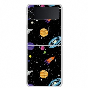 Hoesje voor Samsung Galaxy Z Flip 3 5G Illustratieruimte