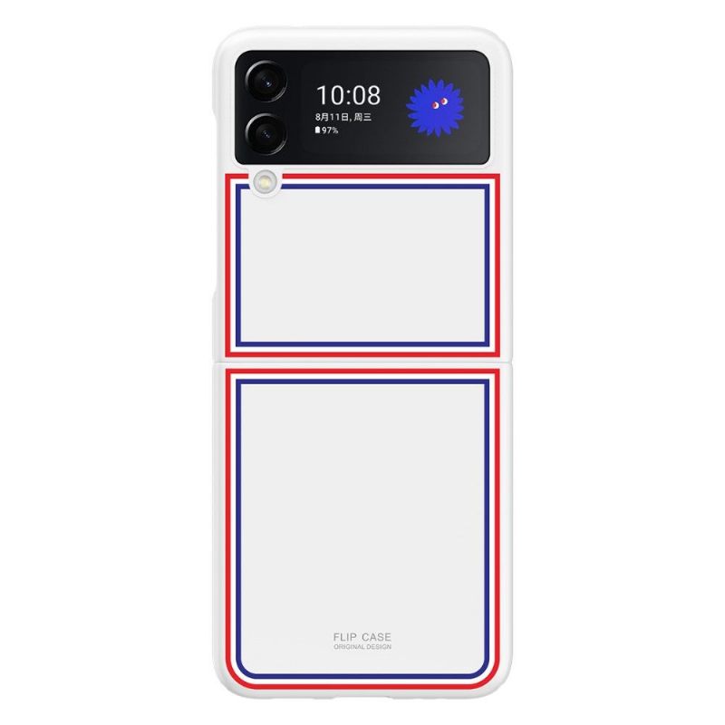Hoesje voor Samsung Galaxy Z Flip 3 5G Sportlijnen