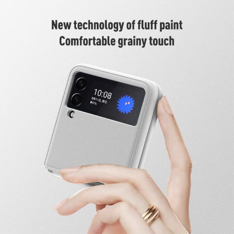 Hoesje voor Samsung Galaxy Z Flip 3 5G Stijve Zandserie