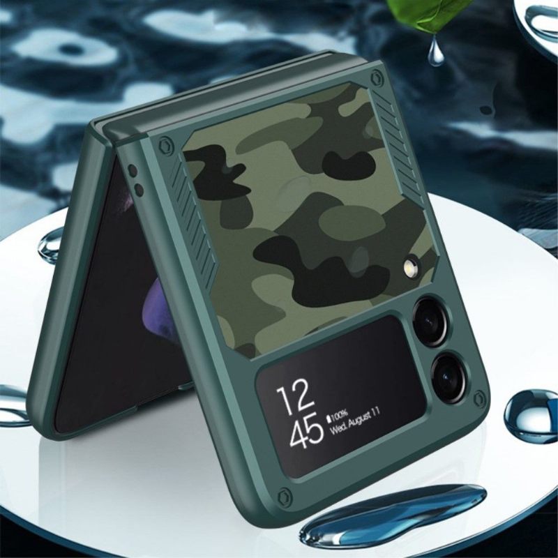 Telefoonhoesje voor Samsung Galaxy Z Flip 3 5G Bescherming Camouflagering