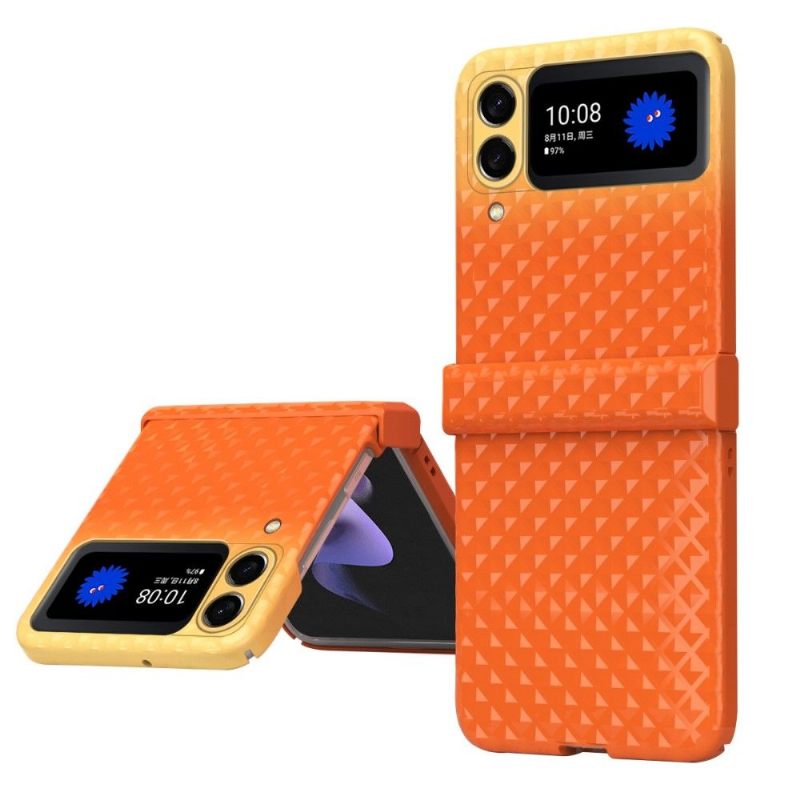 Telefoonhoesje voor Samsung Galaxy Z Flip 3 5G Folio-hoesje Kleurverloop