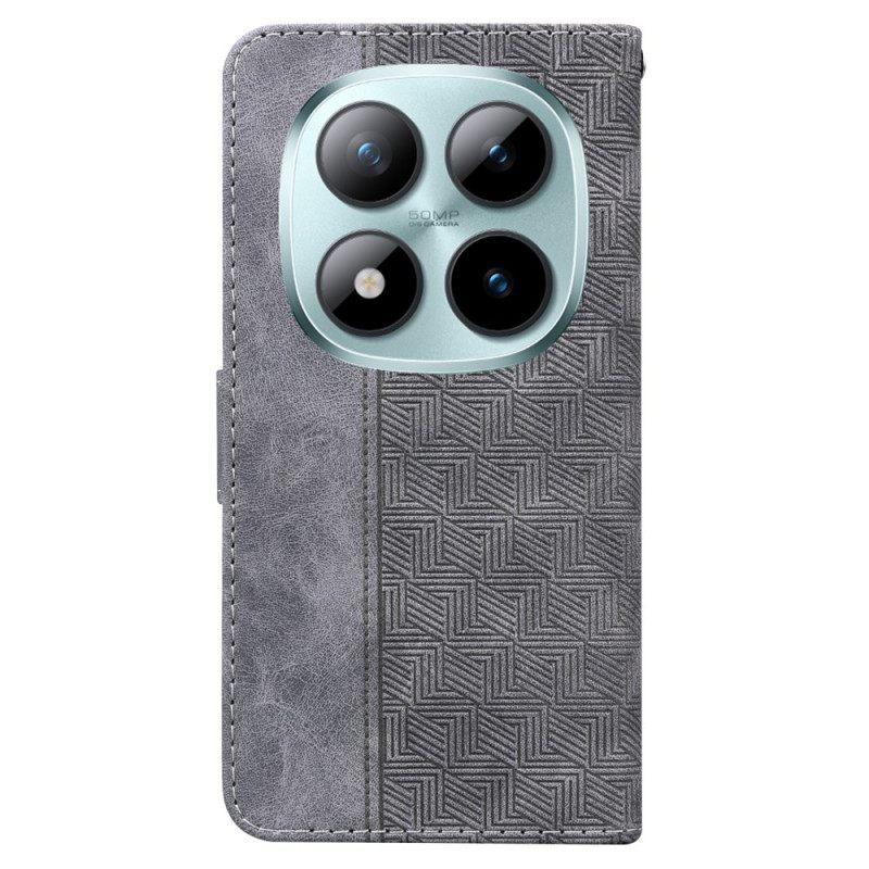 Bescherming Hoesje Xiaomi Redmi Note 15 Pro Plus 5g Geweven Patroon