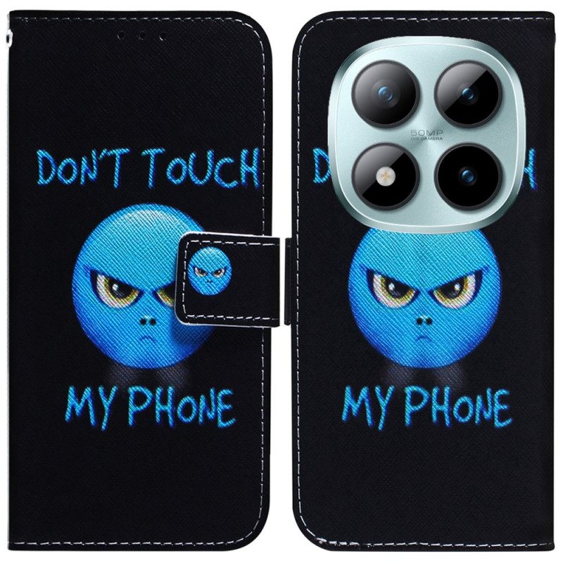 Folio-hoesje Xiaomi Redmi Note 15 Pro Plus 5g Emoji-telefoon