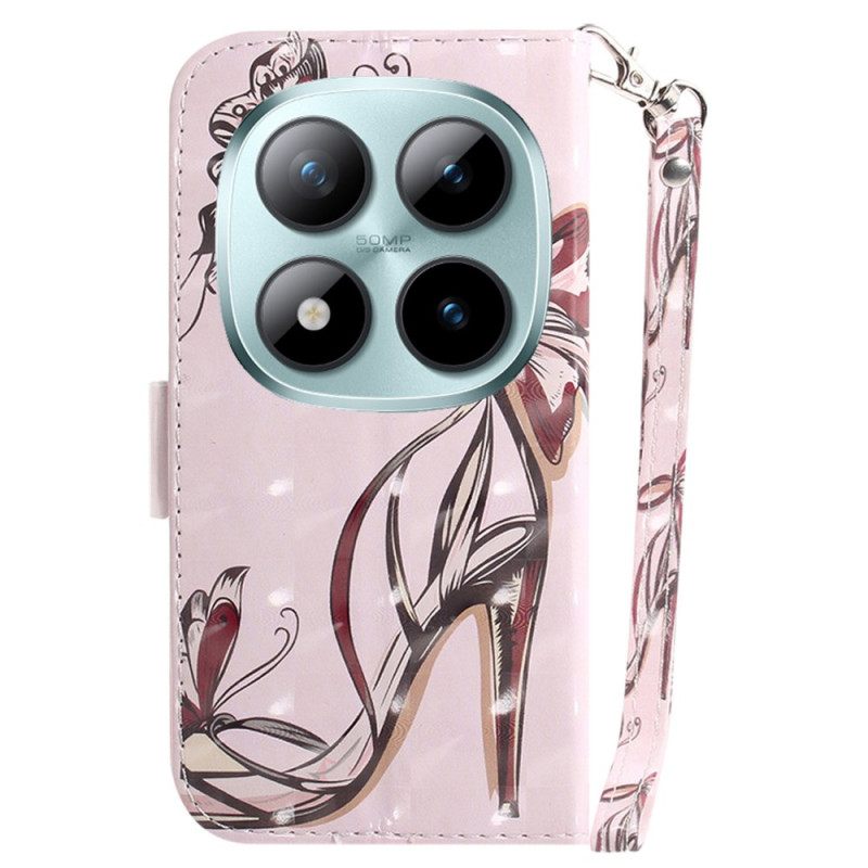 Folio-hoesje Xiaomi Redmi Note 15 Pro Plus 5g Hak Met Bandjes