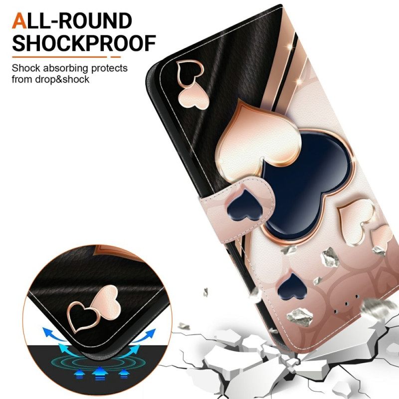 Folio-hoesje Xiaomi Redmi Note 15 Pro Plus 5g Telefoonhoesje Liefdespatroon