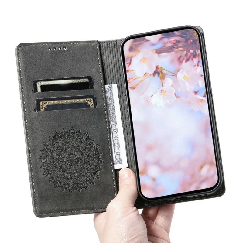Folio-hoesje Xiaomi Redmi Note 15 Pro Plus 5g Telefoonhoesje Mandala Suède-effect