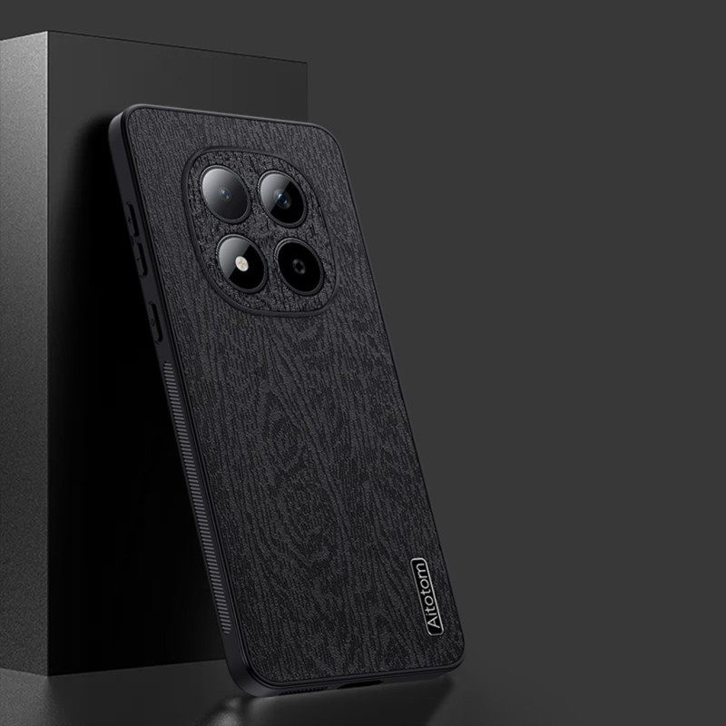 Hoesje Voor Xiaomi Redmi Note 15 Pro Plus 5g Houttextuur
