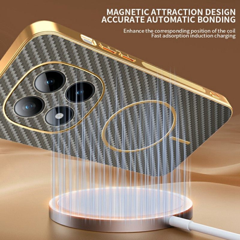 Hoesje Voor Xiaomi Redmi Note 15 Pro Plus 5g Koolstofvezeltextuur