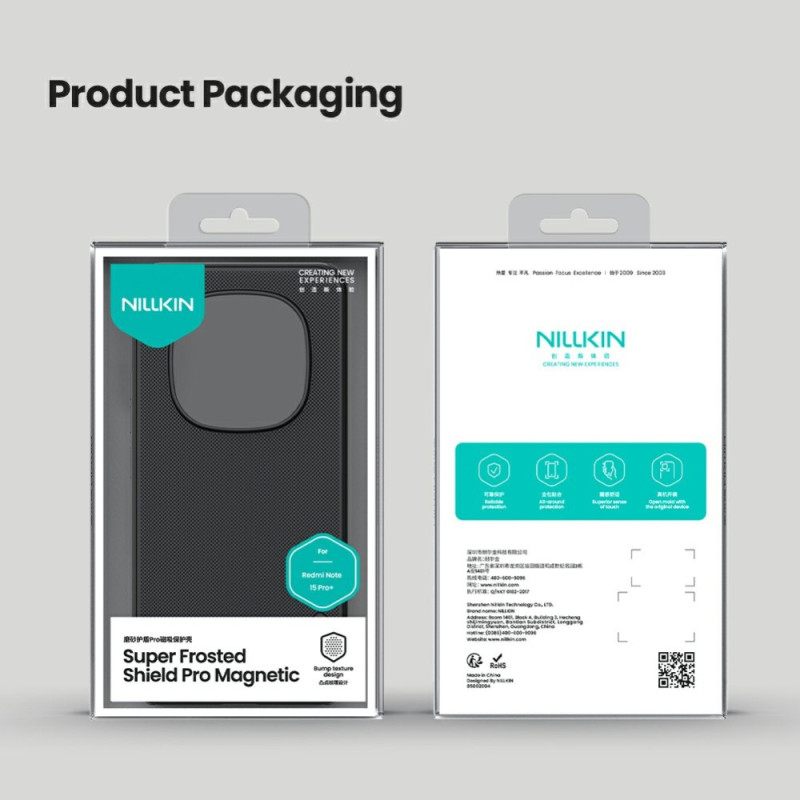 Hoesje Voor Xiaomi Redmi Note 15 Pro Plus 5g Nillkin Frosted Shield Pro