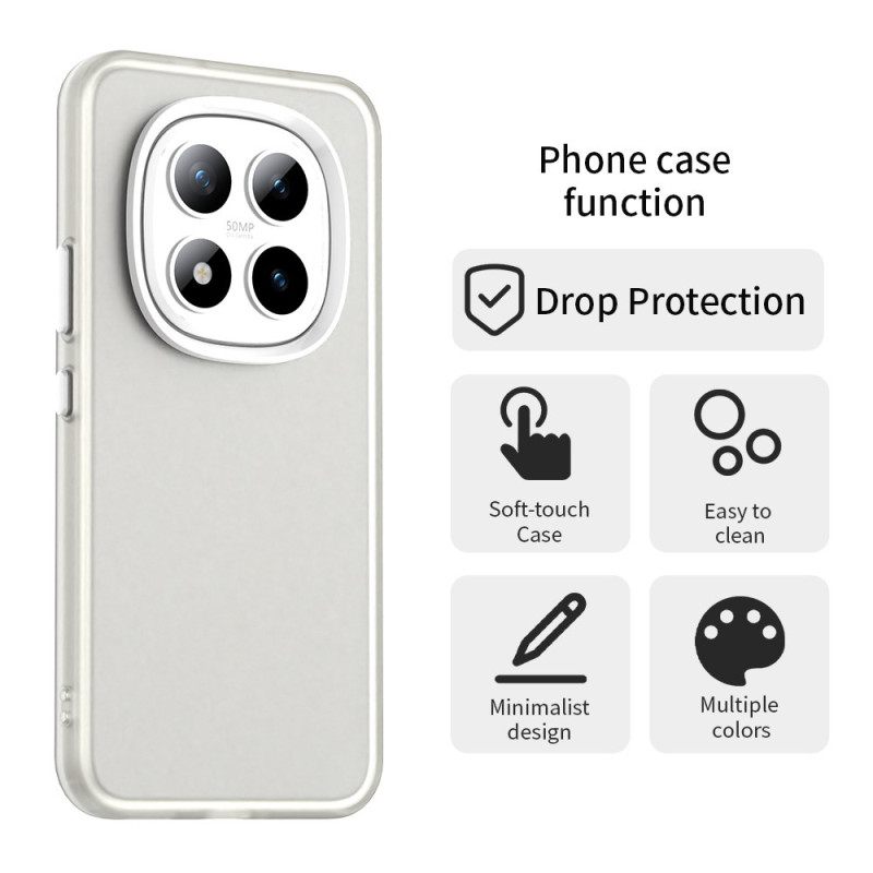 Hoesje Xiaomi Redmi Note 15 Pro Plus 5g Effen Bescherming Hoesje