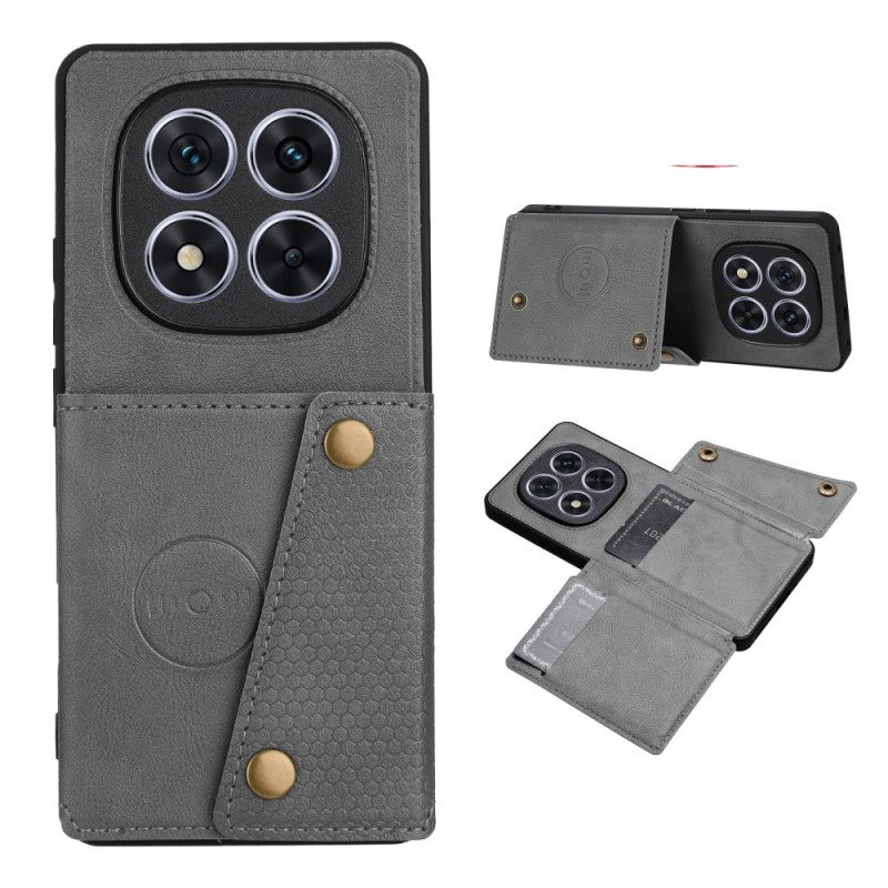 Hoesje Xiaomi Redmi Note 15 Pro Plus 5g Met Kaarthouder En Standaard Bescherming Hoesje