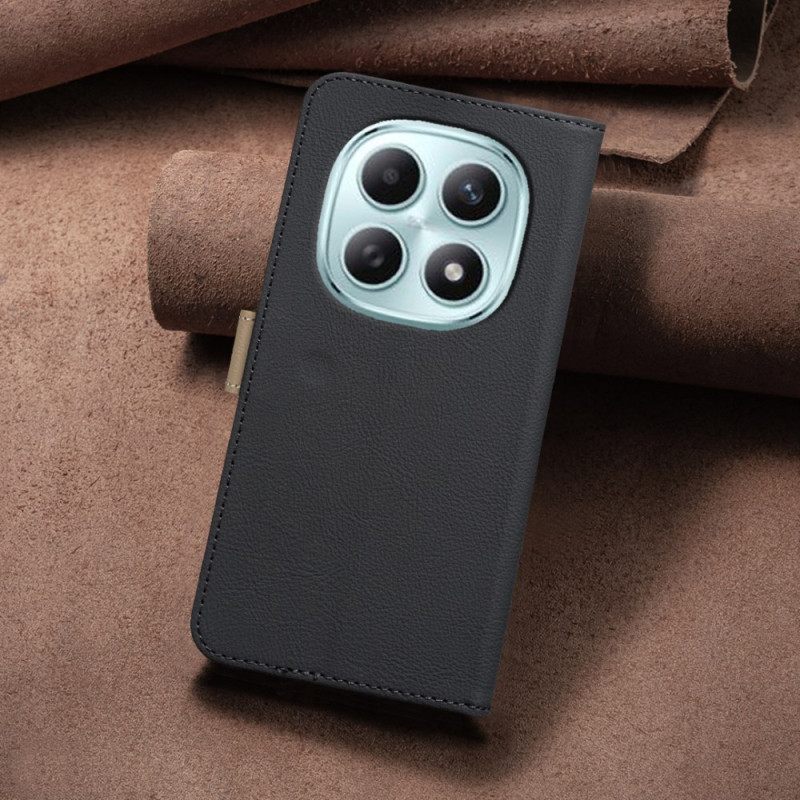 Leren Hoesje Voor Xiaomi Redmi Note 15 Pro Plus 5g Binfen Color Bloemenpatroon