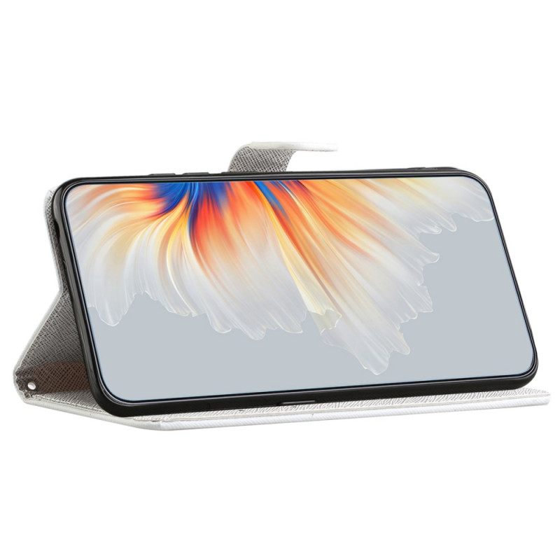 Leren Hoesje Voor Xiaomi Redmi Note 15 Pro Plus 5g Katten En Boom