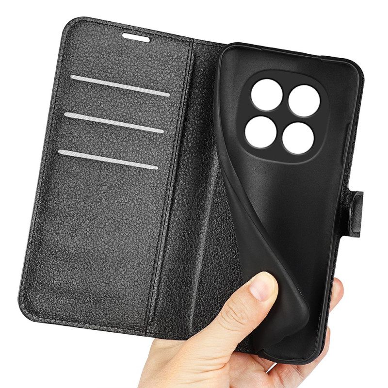 Leren Hoesje Voor Xiaomi Redmi Note 15 Pro Plus 5g Lychee Kunstleer