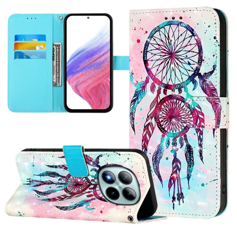 Leren Hoesje Xiaomi Redmi Note 15 Pro Plus 5g Dromenvanger