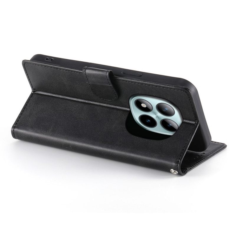 Leren Hoesje Xiaomi Redmi Note 15 Pro Plus 5g Kunstleer Bescherming Hoesje