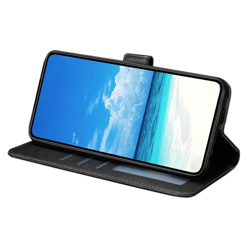 Leren Hoesje Xiaomi Redmi Note 15 Pro Plus 5g Stijlvolle Vlinder Bescherming Hoesje