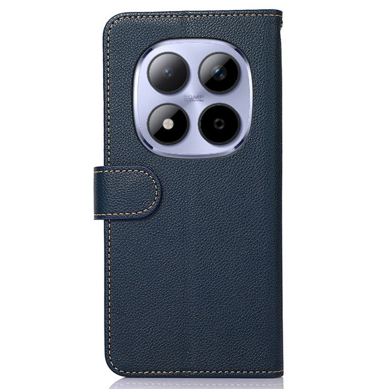 Leren Hoesje Xiaomi Redmi Note 15 Pro Plus 5g Tweekleurig Khazneh Bescherming Hoesje