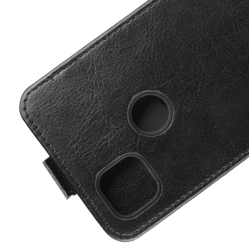 Case voor Google Pixel 4a Folio-hoesje Verticaal Kunstleer