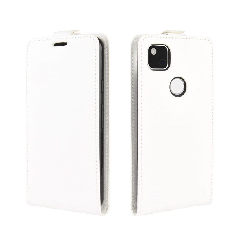 Case voor Google Pixel 4a Folio-hoesje Verticaal Kunstleer