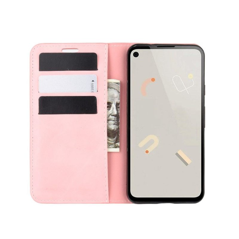 Flip Case voor Google Pixel 4a Zakelijk Retro