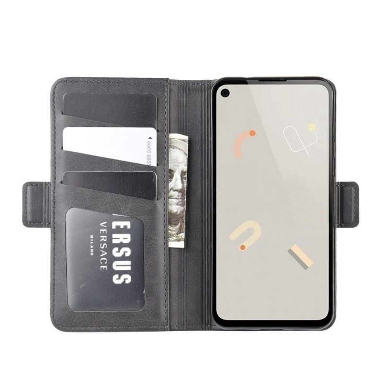 Folio-hoesje voor Google Pixel 4a Mat Kunstleer