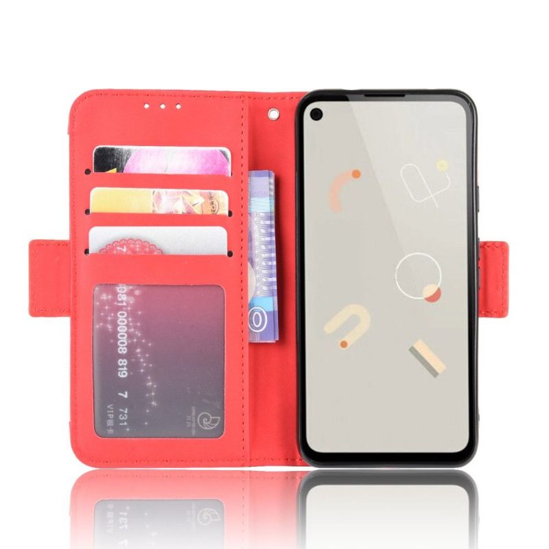 Folio-hoesje voor Google Pixel 4a Premium Met Kaarthouder
