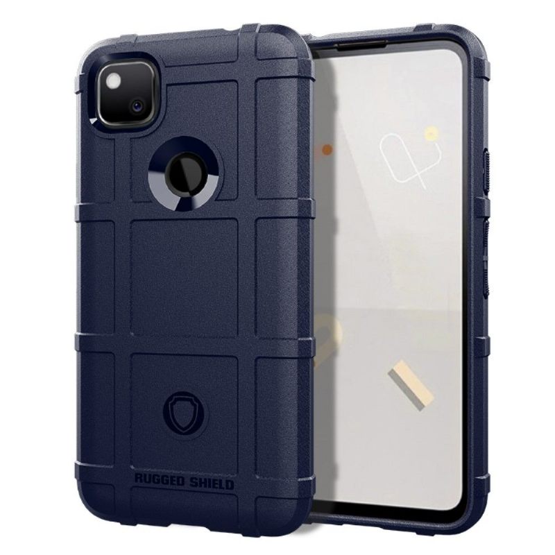 Hoesje voor Google Pixel 4a Robuust Schild Schokbestendig - Marineblauw