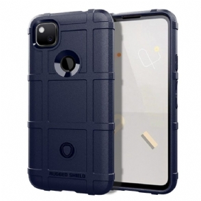 Hoesje voor Google Pixel 4a Robuust Schild Schokbestendig - Marineblauw