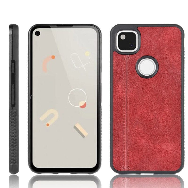 Telefoonhoesje voor Google Pixel 4a Leereffect