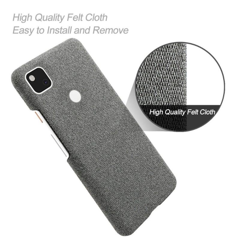 Telefoonhoesje voor Google Pixel 4a Stoffen Bekleding