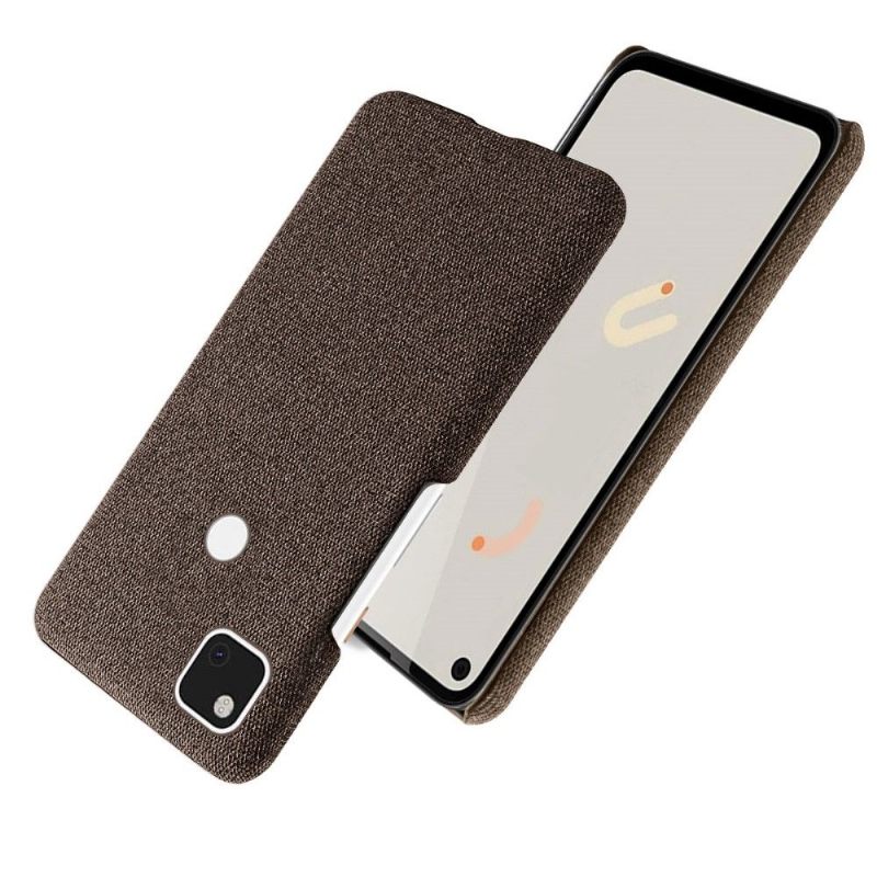 Telefoonhoesje voor Google Pixel 4a Stoffen Bekleding