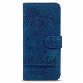 Bescherming Hoesje Samsung Galaxy Z Fold 7 Cat Scene